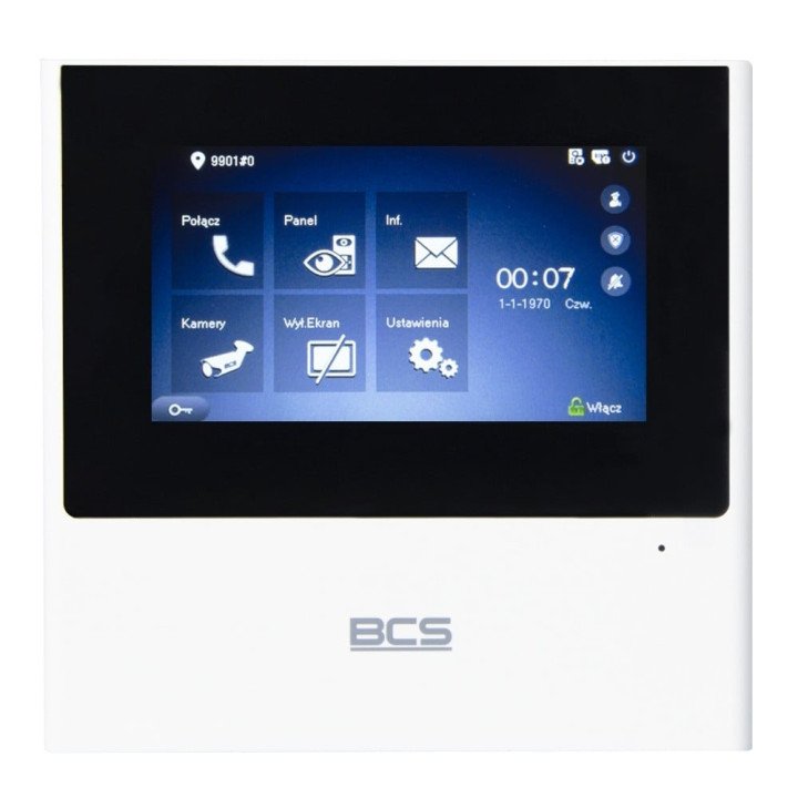 BCS BCS-MON4000W-S IP Video Monitor with Live View