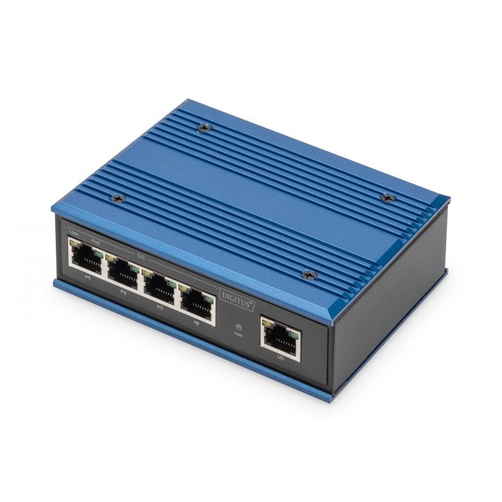 DIGITUS DN-651120 Tööstuslik PoE lüliti DIN rööpale