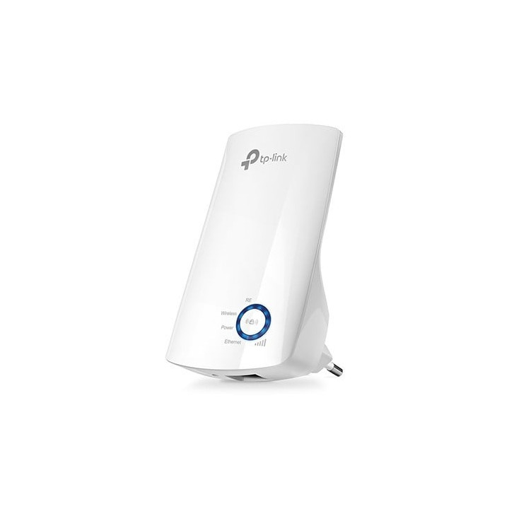 TP-Link TL-WA850RE 300Mbps Wi-Fi N diapazona paplašinātājs, sienas spraudnis, 1 Ethernet ports