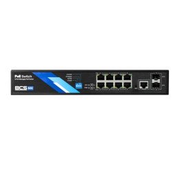 BCS BCS-B-SP08G-2SFP-M PoE jungiklis 8 prievadai