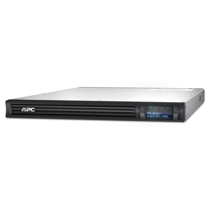 APC SMT1500RMI1U Smart-UPS 1,5kVA 1000W 4 pistorasiaa