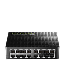 Cudy FS1016D 16 prievadų 10/100Mbps nevaldomas jungiklis