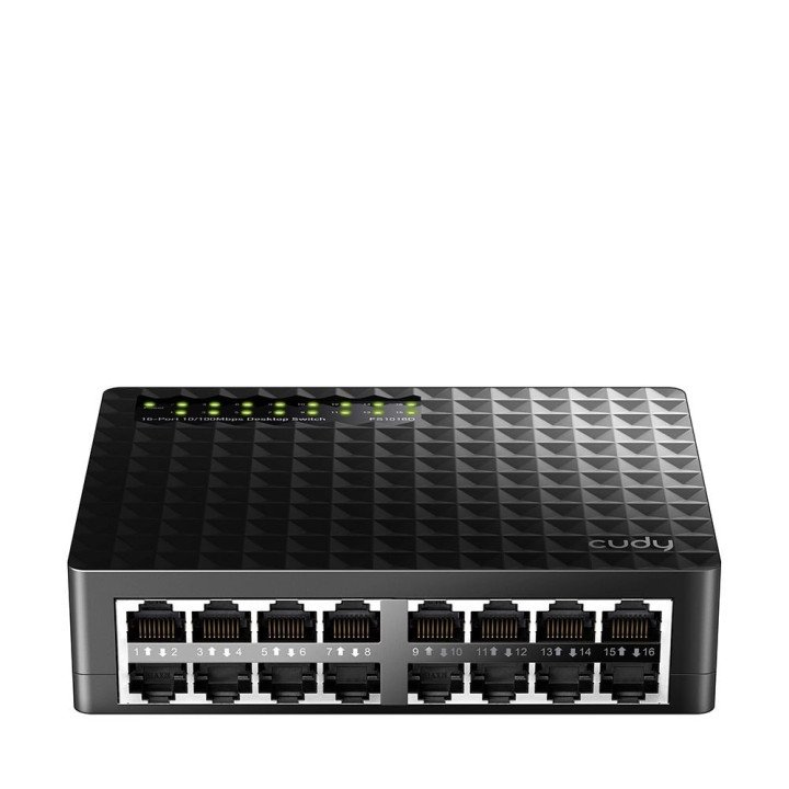 Cudy FS1016D 16 pordiga 10/100Mbps haldamatu lüliti