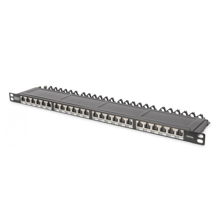DIGITUS DN-91624S-SL-EA Cat6a 24 pordiga paneel
