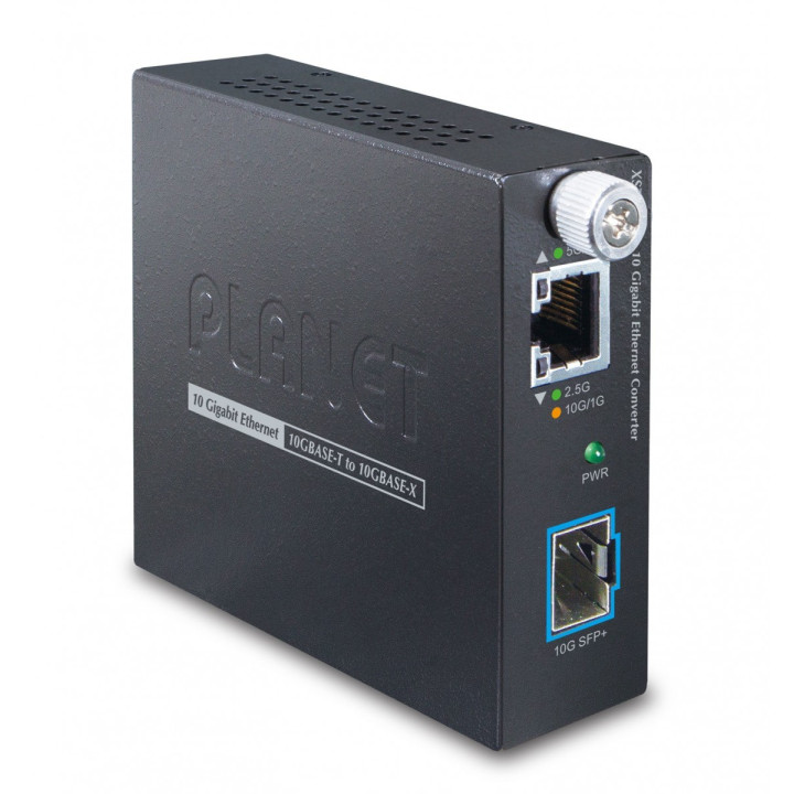 PLANET XST-705A 10G/5G/2.5G/1G/100M Copper to 10GBASE-X SFP+ Smart Media Converter