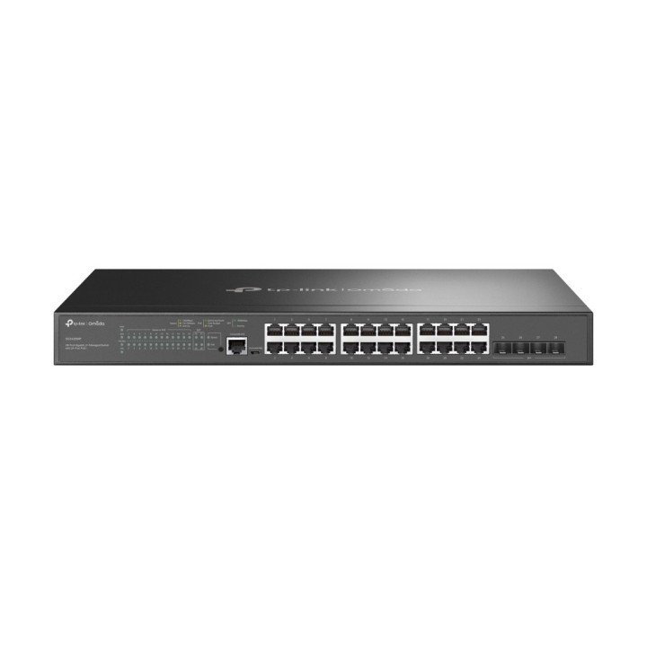 TP-Link SG3428MP (TL-SG3428MP) JetStream 28-Port Gigabit L2+ Managed Switch with 24-Port PoE+