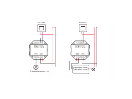 Dimmer 1 ķēde WiFi + RF2.4 SD Series TUYA