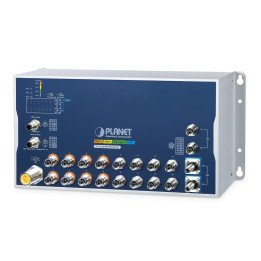 PLANET ITS-6326-8P10T2XS-WV Managed L3 Network Switch, 26 Ports, 8 PoE, 2 Fiber, Aluminum, Blue