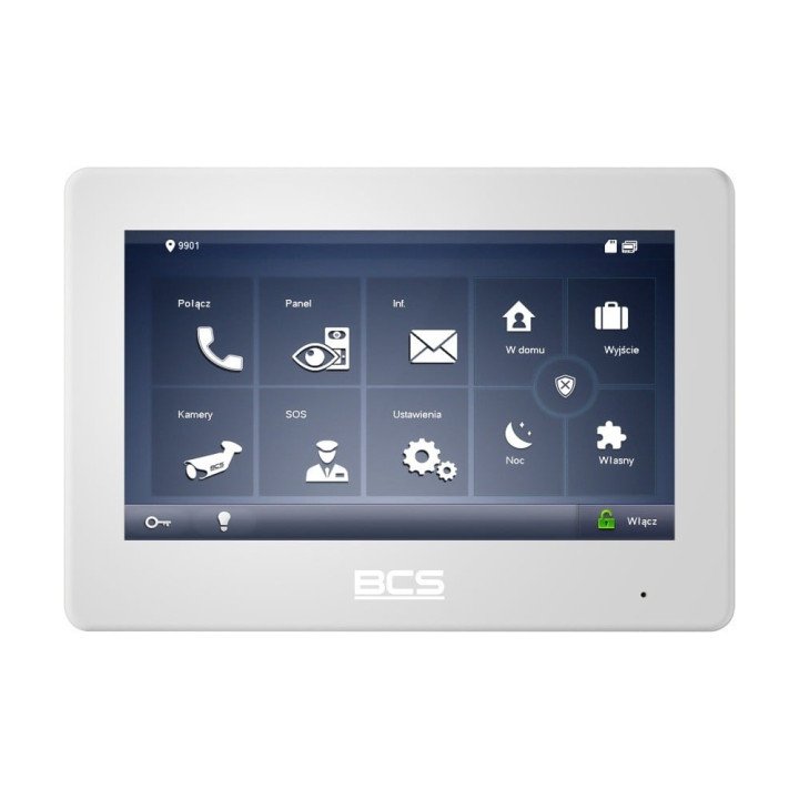 BCS BCS-MON7600W-2 videomonitor PoE SIP