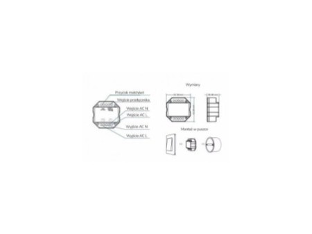 Releja 1 ķēde WiFi + RF2.4 SD sērija TUYA