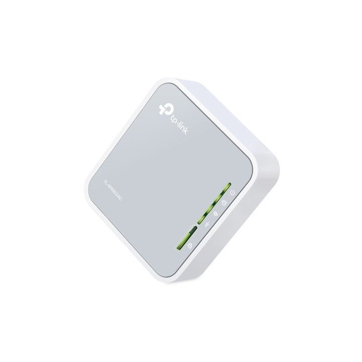 TP-Link TL-WR902AC AC750 Mini Pocket Wi-Fi maršrutizatorius