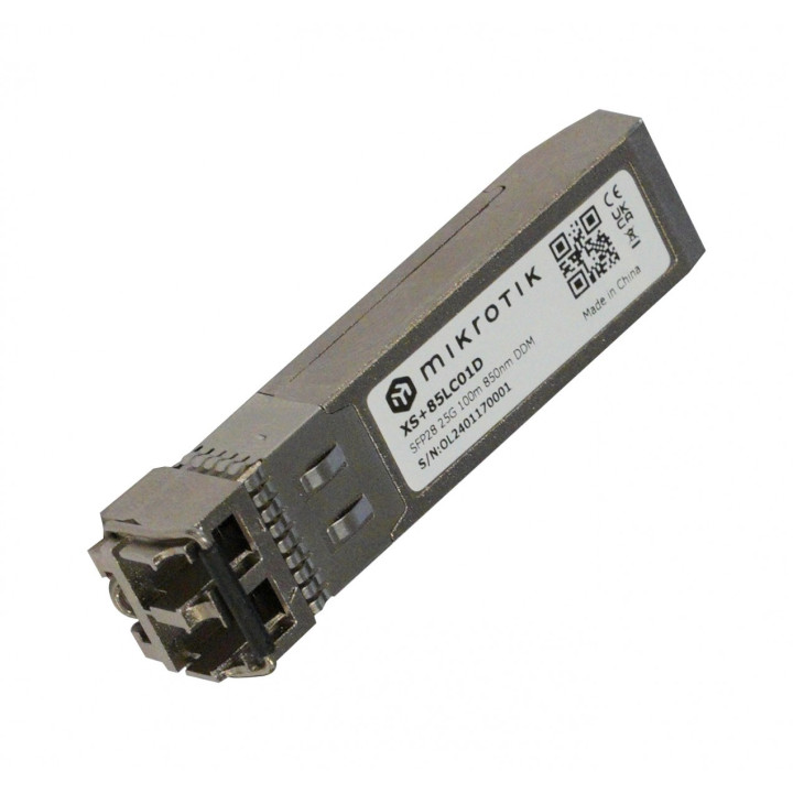 MikroTik XS+85LC01D SFP28 Module 10/25G Multi-Mode 100m 850nm