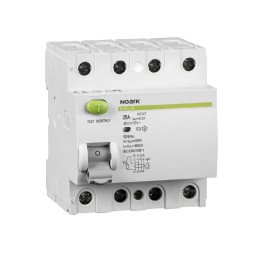 Noark 108367 RCCB 4P 63A 100mA tüüp A 6kA