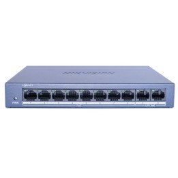 Hikvision DS-XS0110-P 8-Port Fast Ethernet Unmanaged PoE Switch
