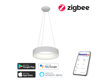 Gudra šūnu lampa 45cm 30W balta Zigbee