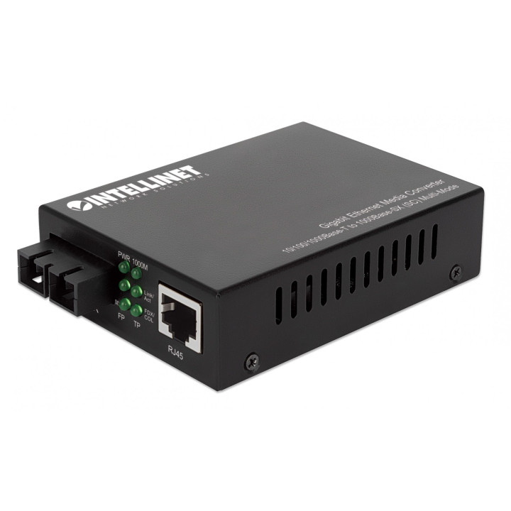 Intellinet 508544 Gigabitin mediakonvertteri SC