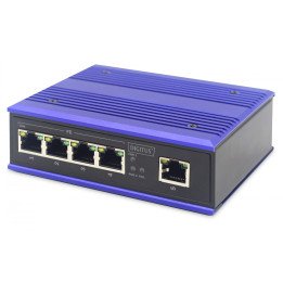 DIGITUS DN-650105 Tööstuslik 5 Pordiga Ethernet Lüliti