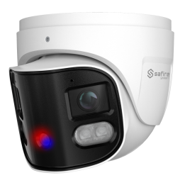 SAFIRE SMART SF-IPT180A-8I1-SL 8MP torņa IP kamera ar divkāršu apgaismojumu, PoE un Wi-Fi