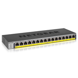 NETGEAR GS116PP-100EUS 16-Port Gigabit Unmanaged PoE+ Switch