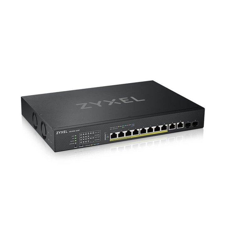 ZyXEL XS1930-12HP PoE jungiklis 8 prievadai 375W 802.3bt