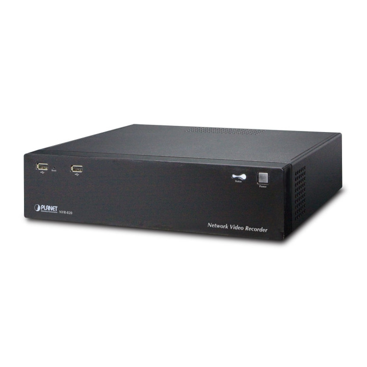 Сетевой видеорегистратор PLANET NVR-820 на 8 каналов с HDMI, 2x SATA, Gigabit LAN, ONVIF