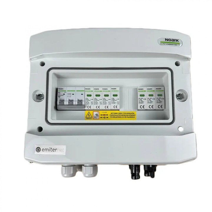 Распределительная панель / EMITER EM-75N_DCAC IP65 с SPD Type 2, 10A