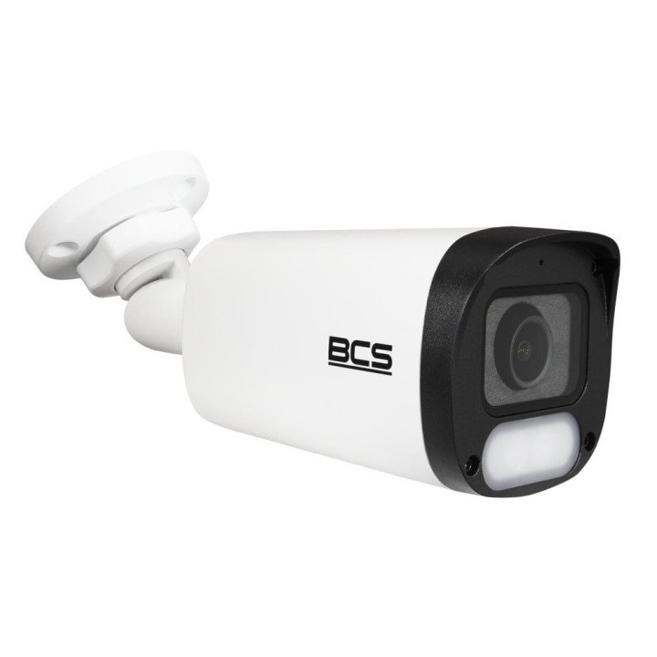 BCS BCS-P-TIP28FCL3-Ai1 8MP IP Tubular Camera with NightColor and IP67