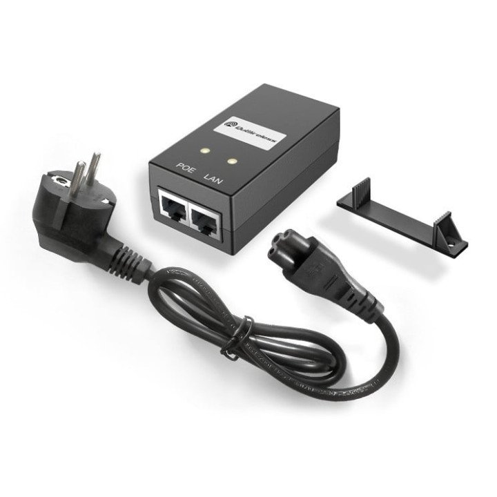 QuWireless P248E Passive PoE PSU 24V 0.8A EU Cord Wall Mount