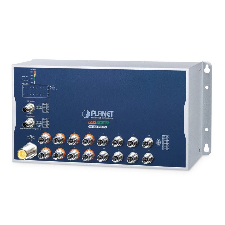 PLANET ITS-6326-8P8T-WV L3 PoE+ -kytkin 240W