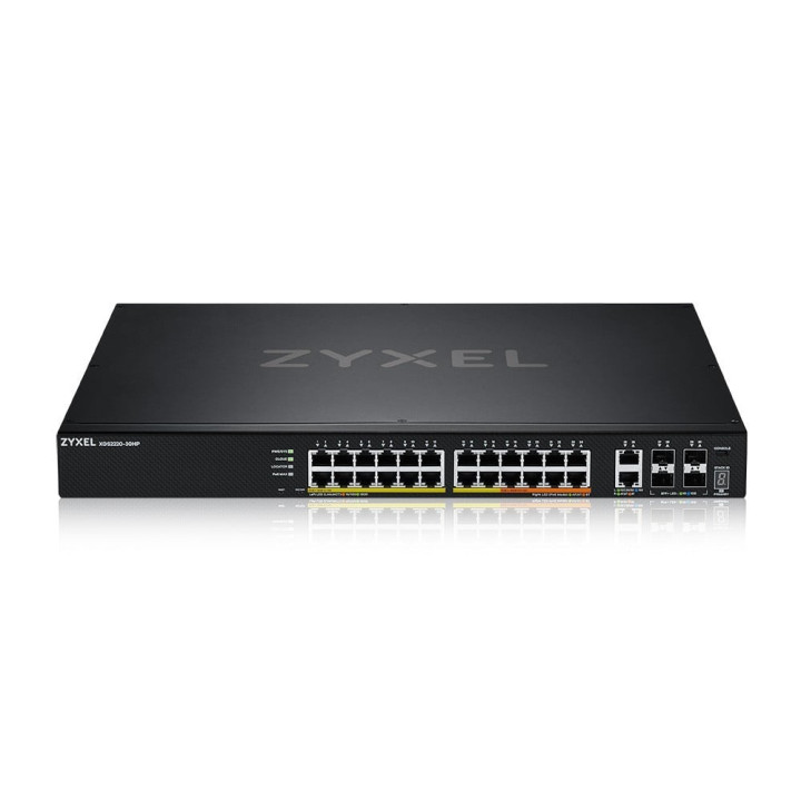 ZyXEL XGS2220-30HP-EU0101F L3 PoE lüliti 400W 30 porti