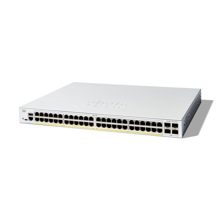 Cisco C1200-48P-4X Catalyst 1200 48 pordiga PoE lüliti