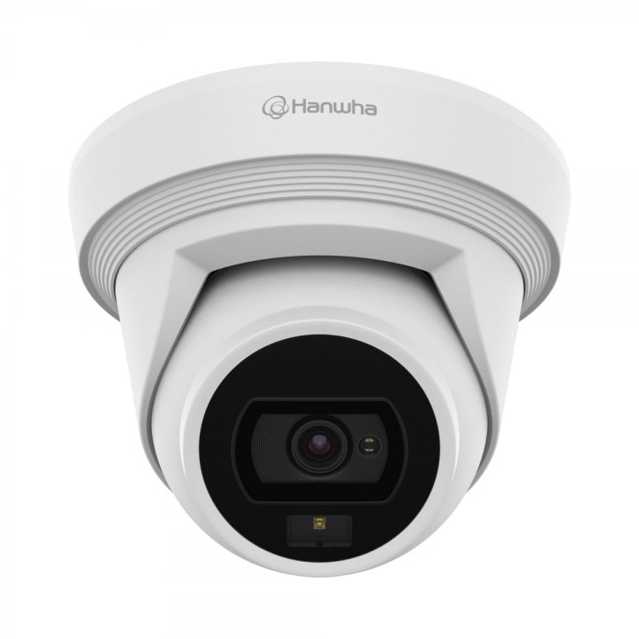Hanwha Vision QNE-C9013RL 8MP 4K torņveida IP drošības kamera, iekštelpām/ārtelpām, PoE, IR nakts redzamība, AI analītika