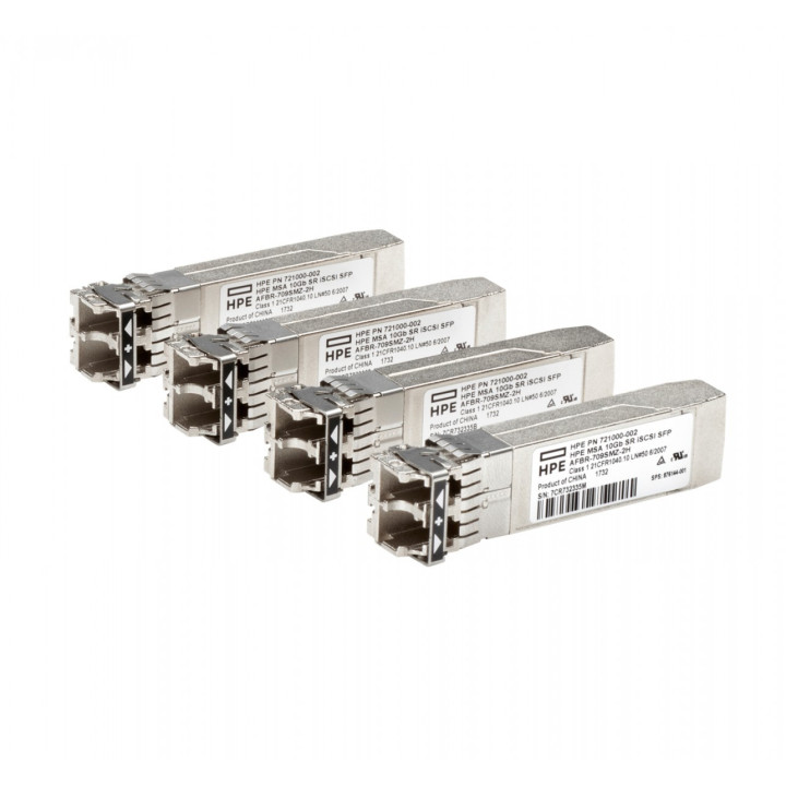 HPE C8R25B 10Gb SFP+ siųstuvas-imtuvas 4 vnt.