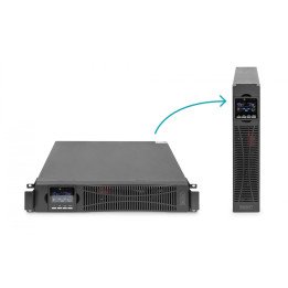 DIGITUS DN-170107 Online UPS 10kVA/10kW 2U Rack 19" RS-232 without Batteries
