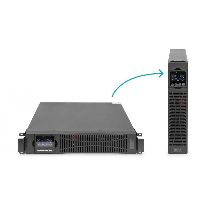 DIGITUS DN-170107 UPS 10kVA 10kW 2U Rack RS-232