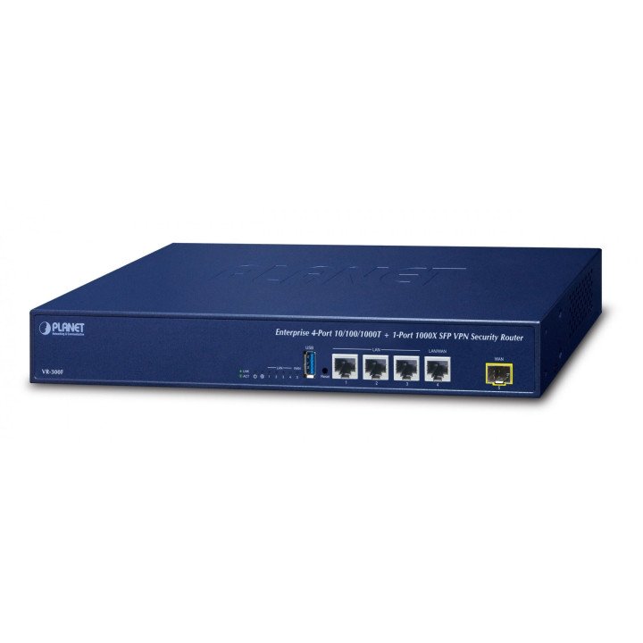 PLANET VR-300F VPN marsruutija 1 SFP 4 Gigabit