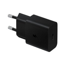 Samsung 15W USB-C Power Adapter EP-T1510NBEGEU, Black