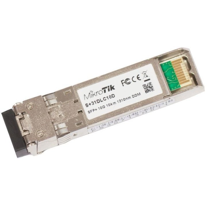 Сетевой трансиверный модуль Mikrotik S+31DLC10D Оптоволокно 10000 Мбит/с SFP+ 1310 нм