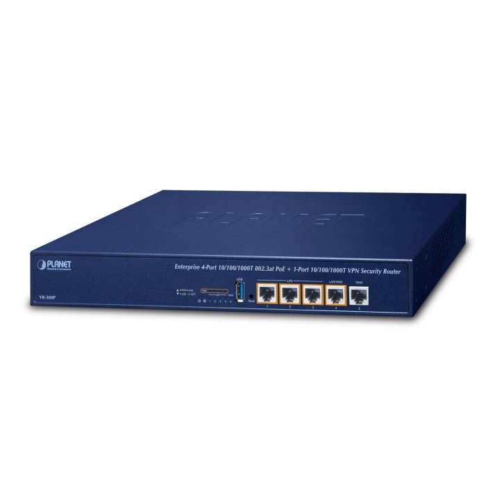 PLANET VR-300P Gigabit PoE+ VPN-marsruuter