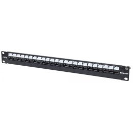 Intellinet 720564 Cat6 UTP jakopaneeli 24 porttia 1U