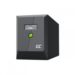 Green Cell UPSLM1200 UPS 2000VA 1200W Emergency Power Supply with LCD Display