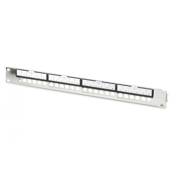 DIGITUS DN-91411-G Modular Patch Panel, 24-Port