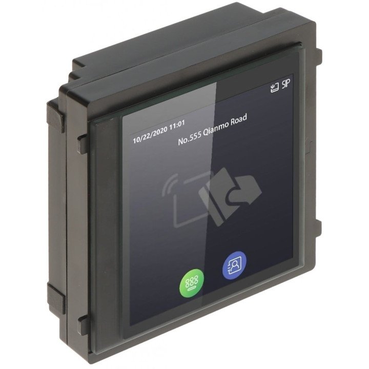 Hikvision DS-KD-TDM Touch Display Module with M1 Card Reader