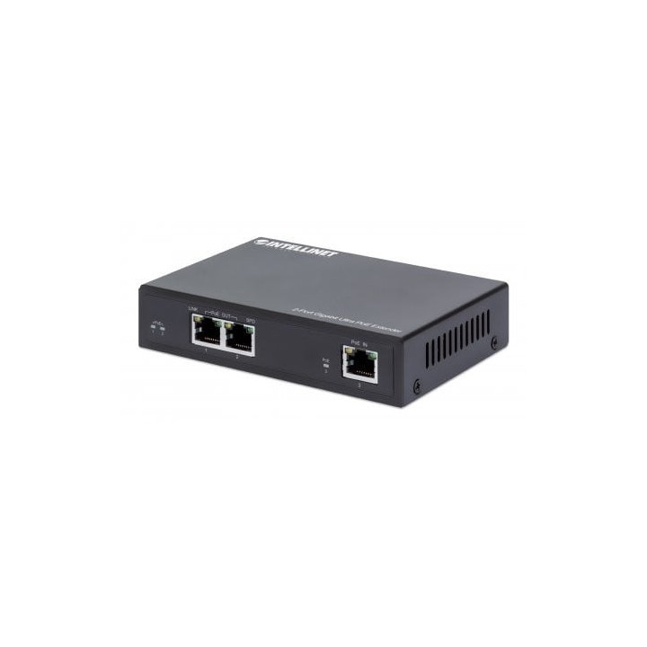 Intellinet 2-Port Gigabit Ultra PoE Extender 60W - 561600