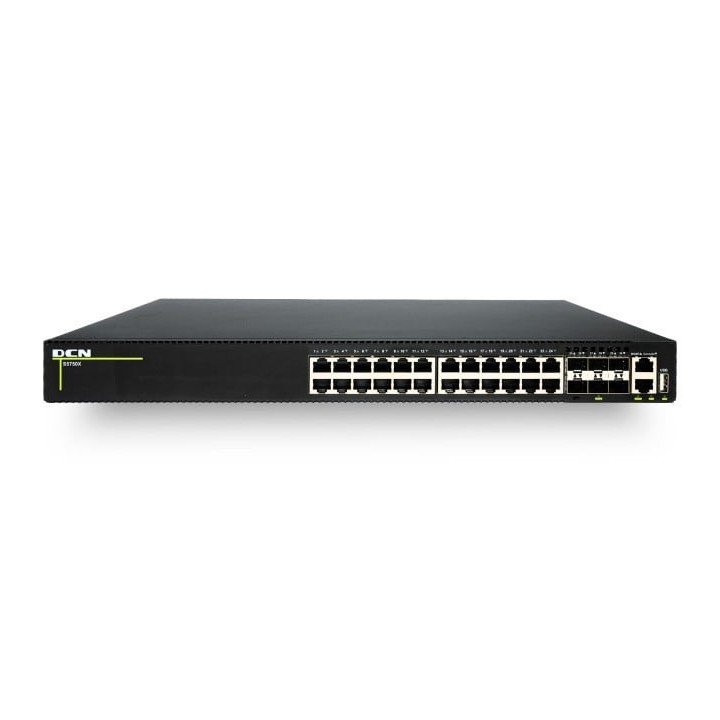 DCN Europe S5750X-24NT6X-SI Hallatav L3 lüliti 30 porti