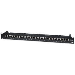 Intellinet 513487 Cat5e FTP 24 prievadų 1U skydas