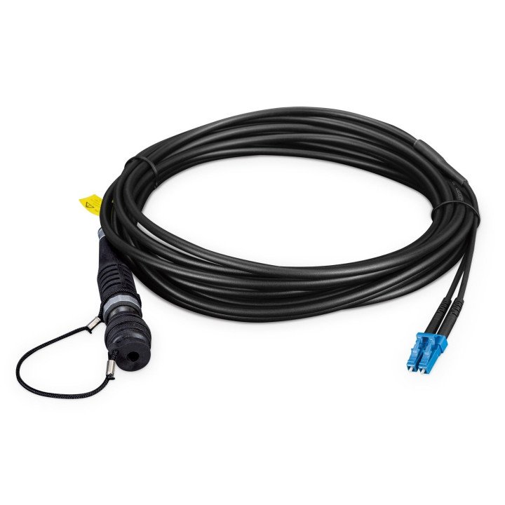 PLANET CB-QODC10G-600 6m LC-LC fiiberkaabel