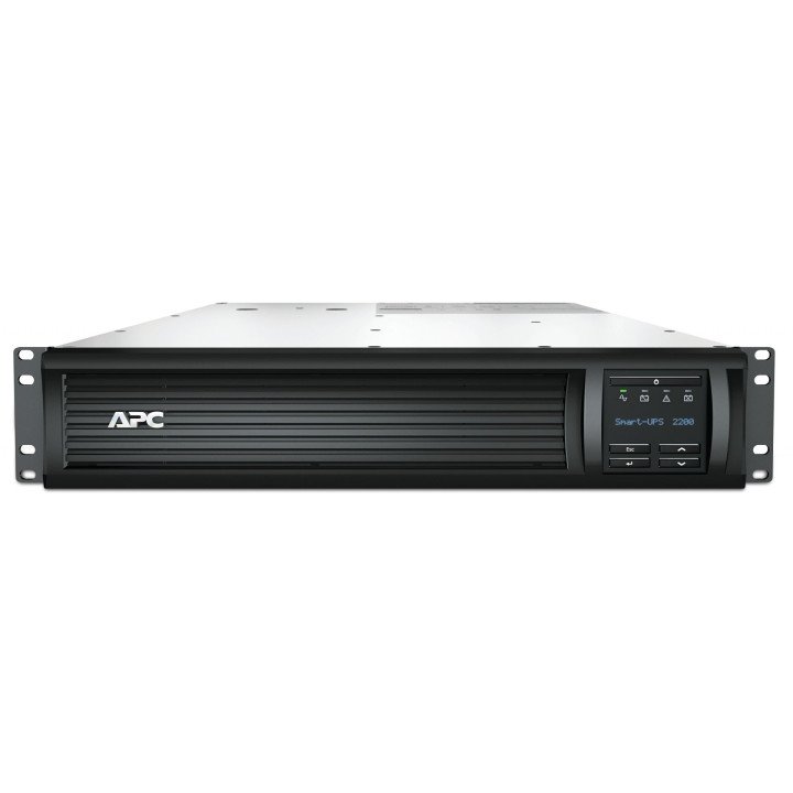 APC Smart-UPS SMT2200RMI2UC 2200VA / 1980W Line-Interactive UPS, 2U Rackmount, 230V, 9 Outlets, LCD, SmartConnect