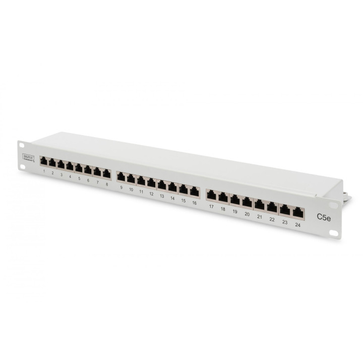 Digitus :: Патч-панель кат.5е 24 порта RJ45