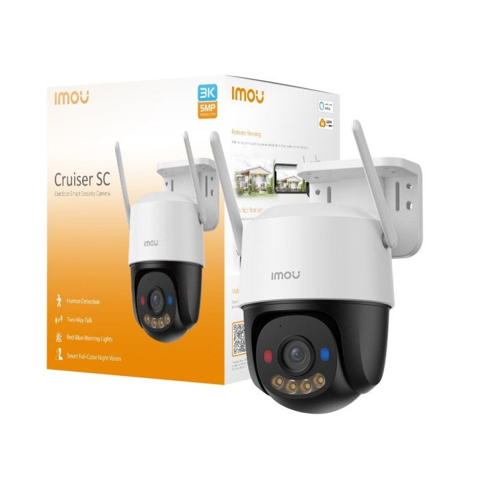 Imou Cruiser SC 3K Turret IP Security Camera 2880x1620 Indoor & Outdoor Ceiling/Wall White